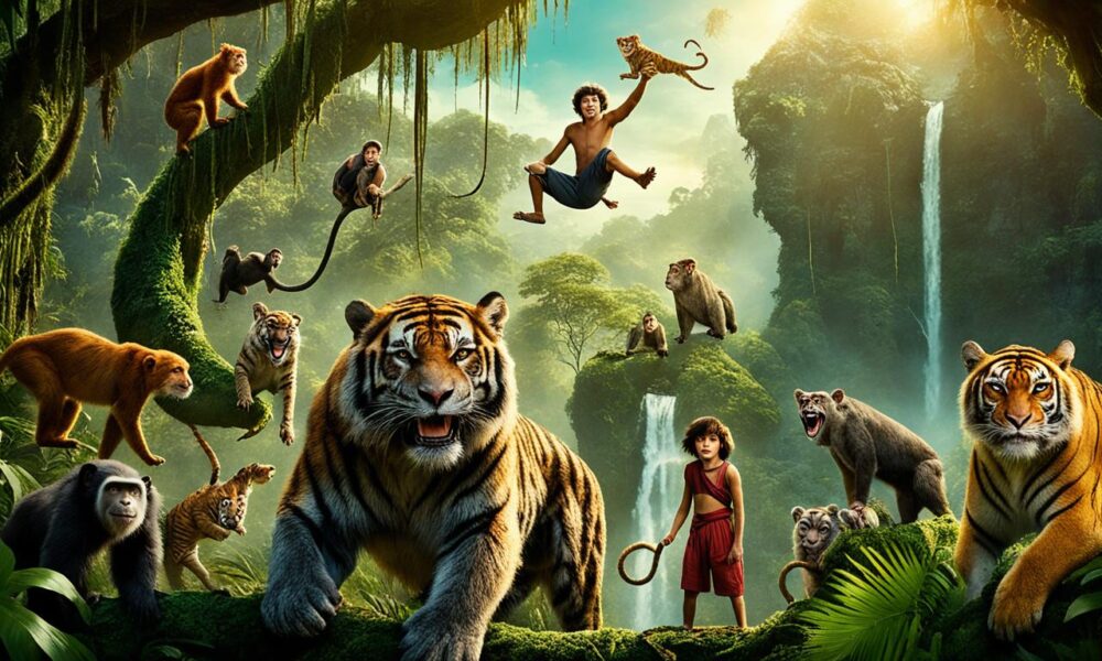 Actors in the New Jungle Book