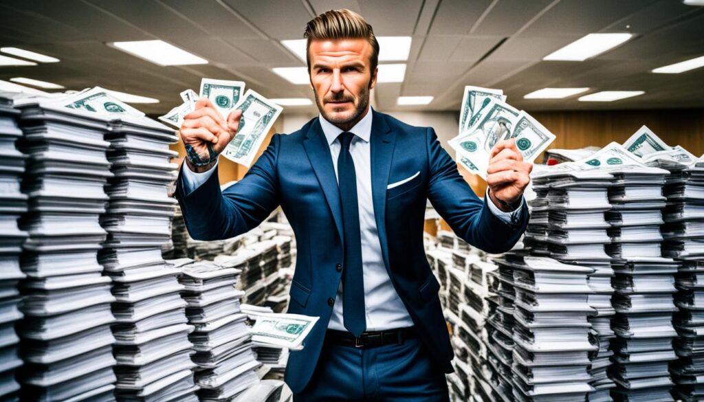 David Beckham legal fight against counterfeit sellers