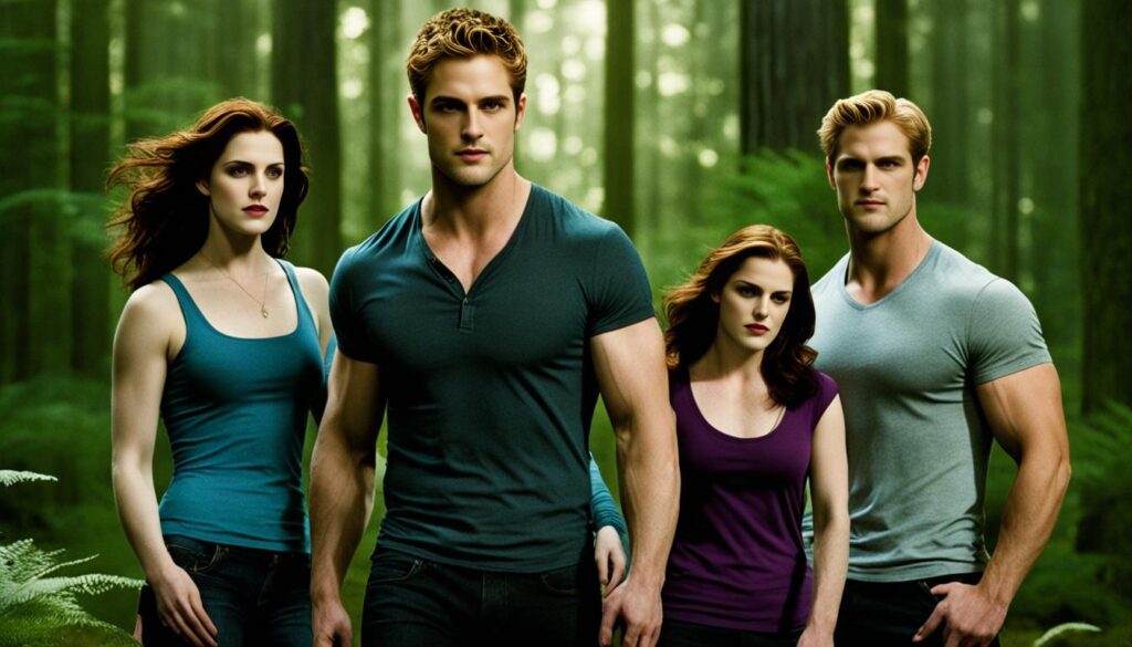Twilight New Moon Cullen family actors