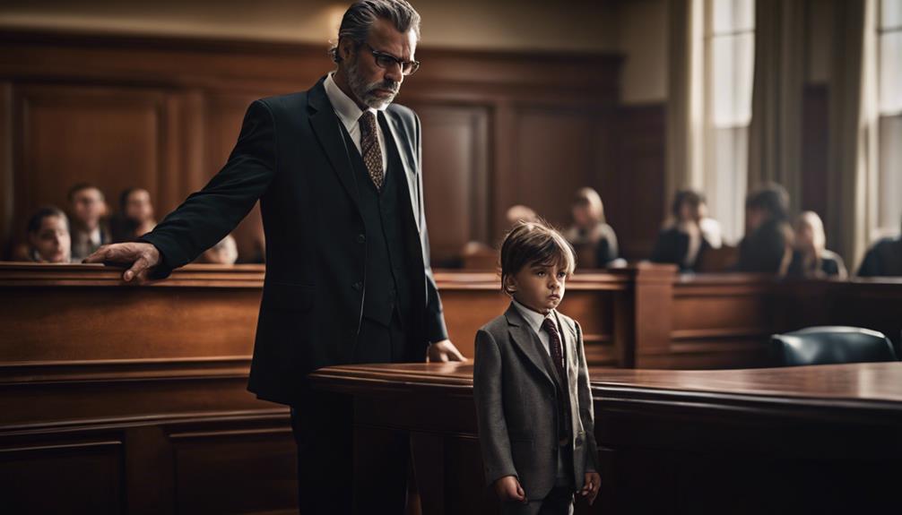 celebrity fathers in court