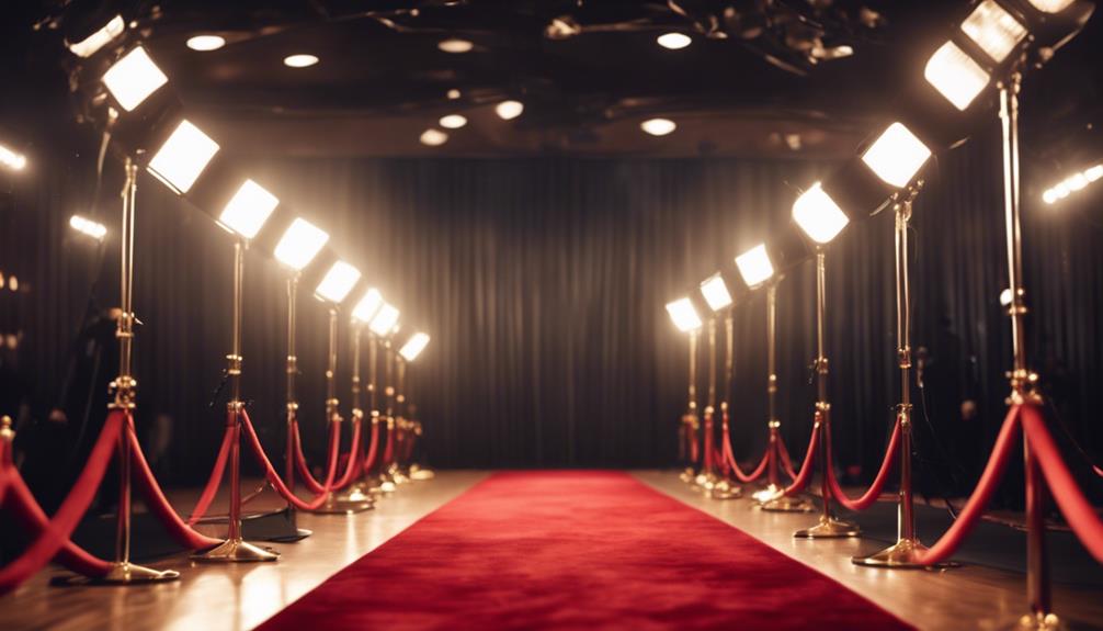 celebrity filled red carpet events