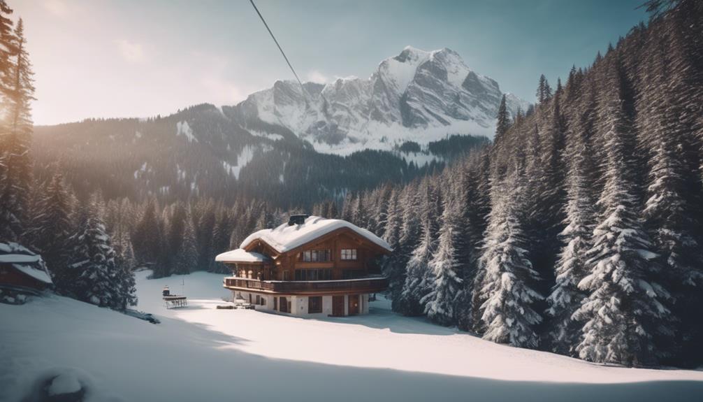 exclusive ski resort retreat
