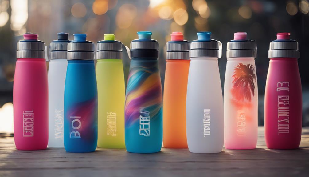 fitness motivation with bottles