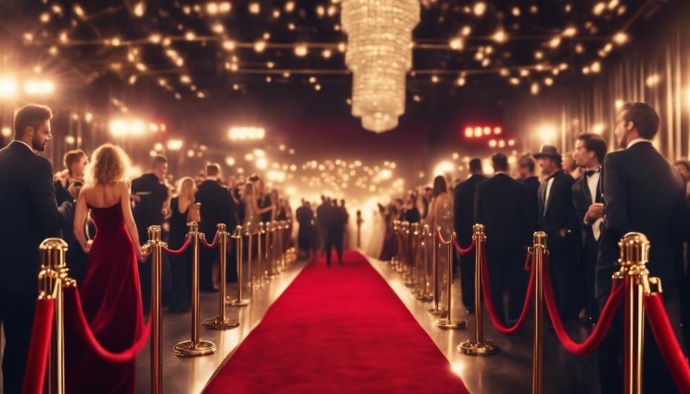 glamorous hollywood premieres and award ceremonies