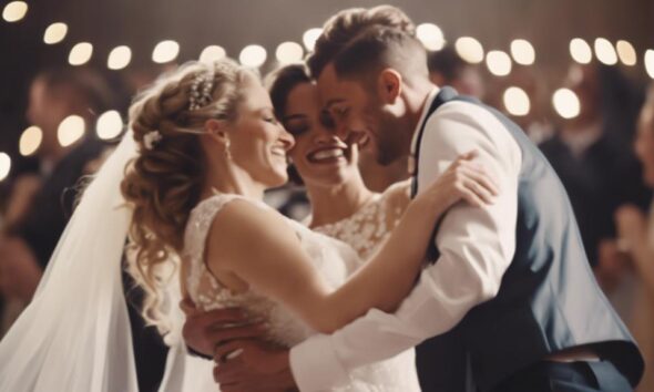 heartwarming wedding dance twins