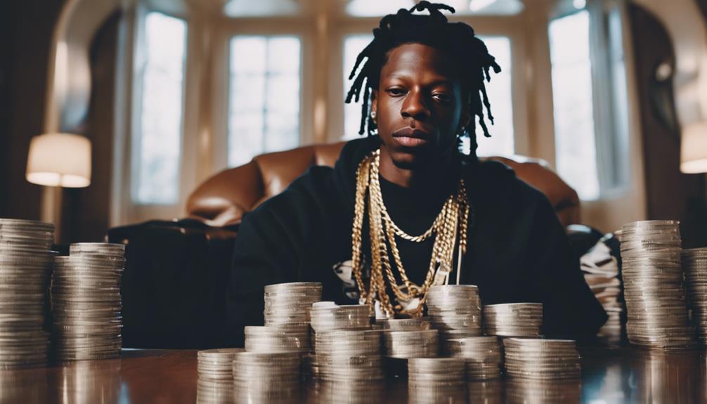 hip hop artist s financial status