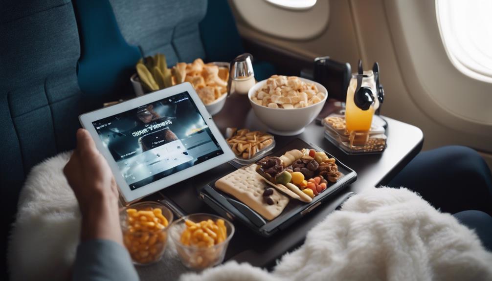 in flight entertainment tech gadgets