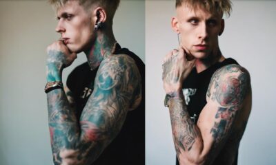 machine gun kelly s tattoo transformation
