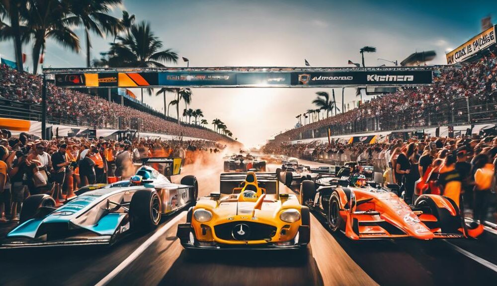 miami celebrity filled grand prix