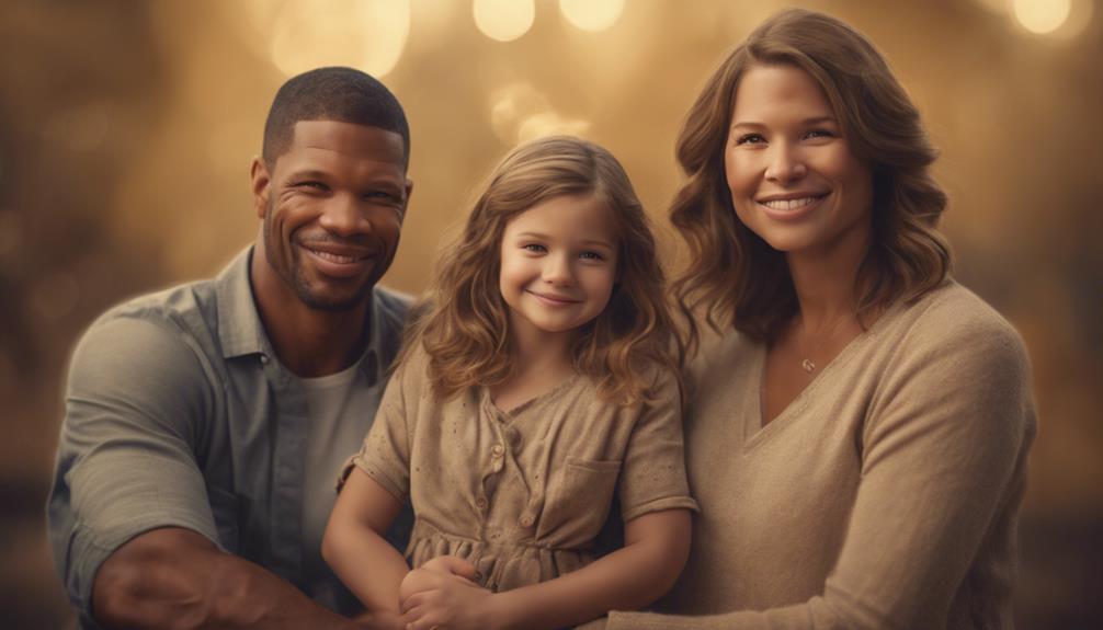 michael strahan s family history