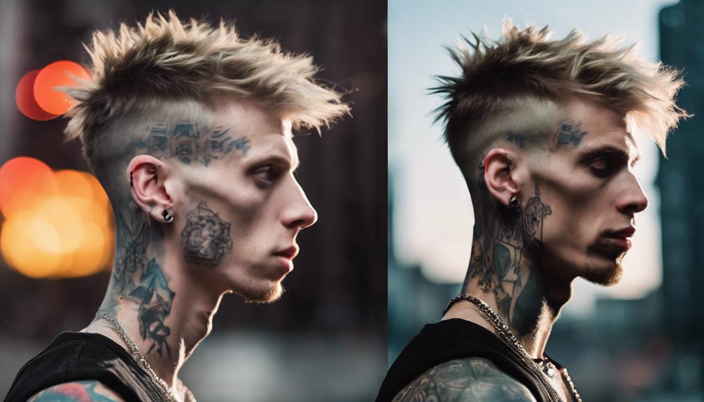 surprise over mgk s transformation