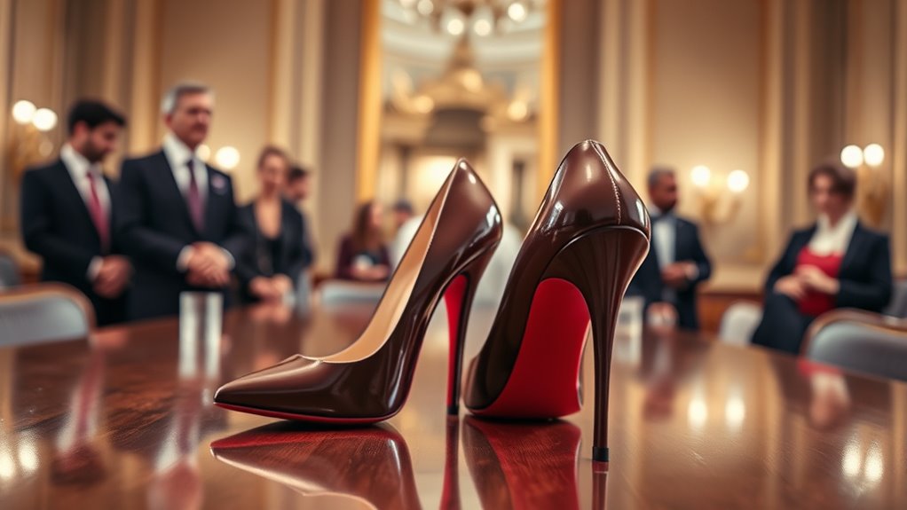 christian louboutin red sole controversy