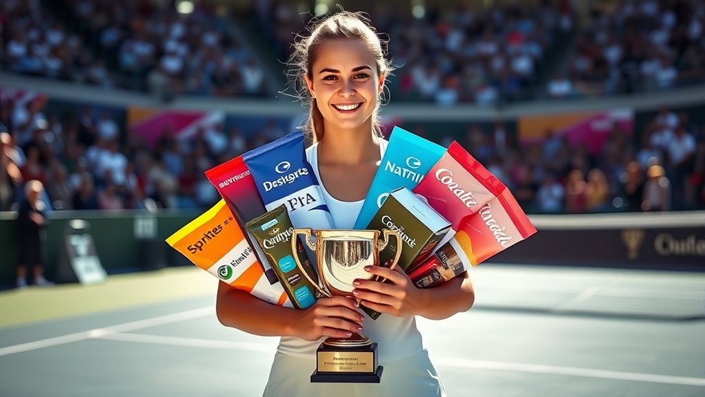 endorsements surpass tennis earnings