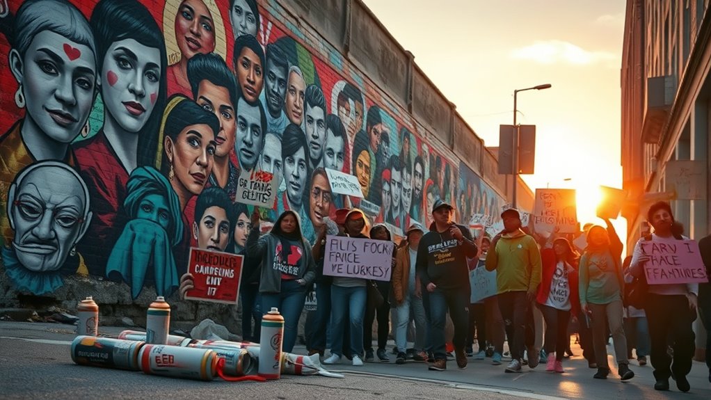 art challenging social injustices