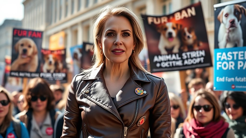 celebrities promote cruelty free fashion