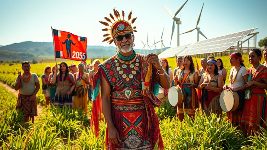 celebrities promote indigenous climate