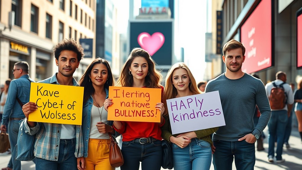 celebrities promote kindness online