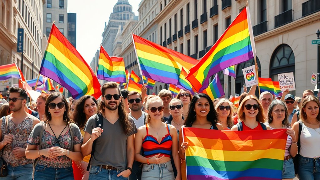 celebrities supporting lgbtq rights