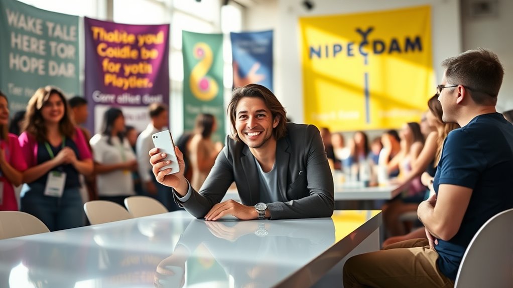 celebrities use social media