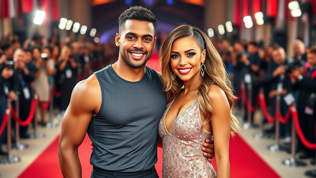 celebrity athlete entertainer pairings