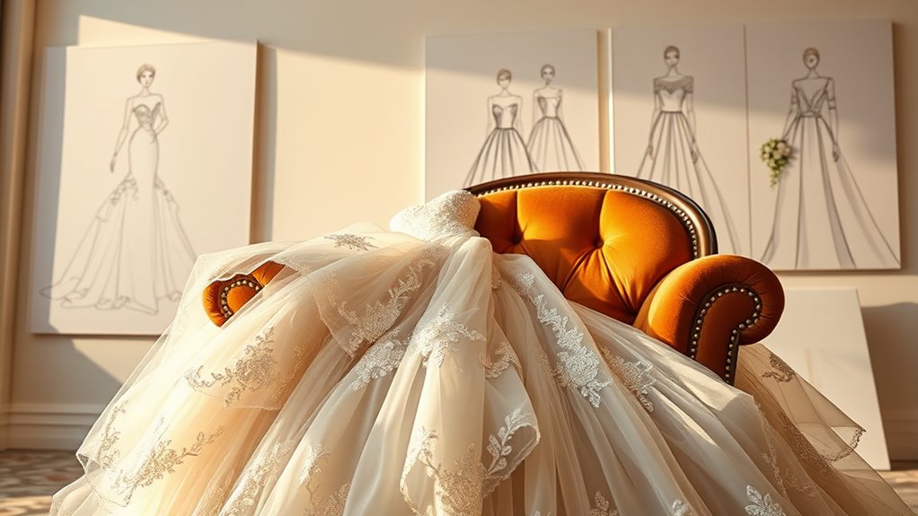 celebrity bridal fashion evolution