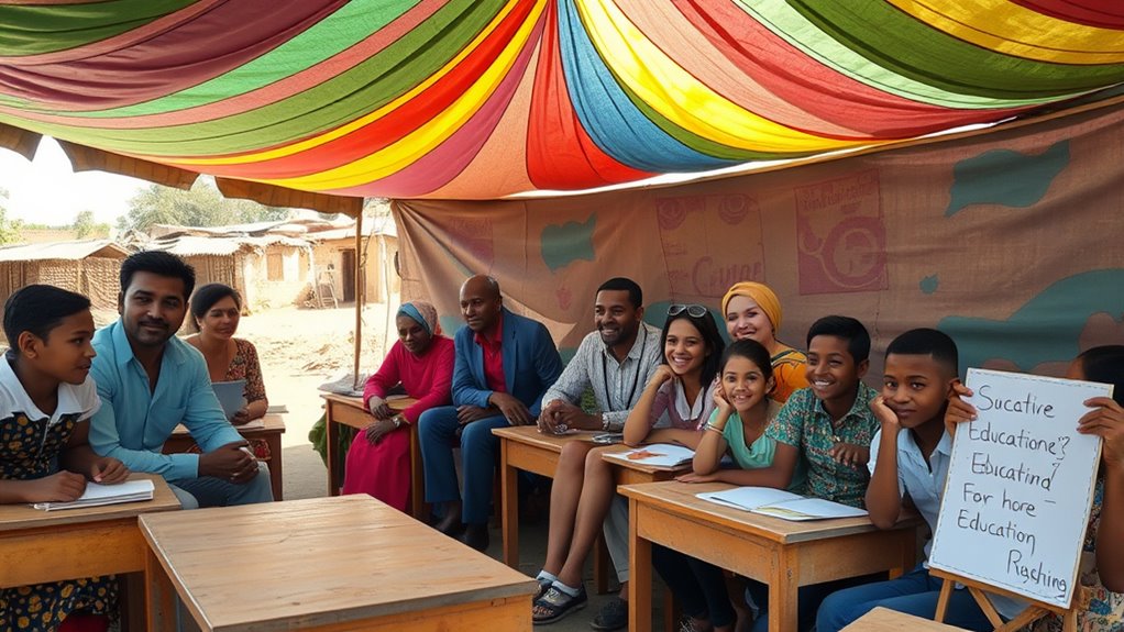 celebrity led education philanthropy