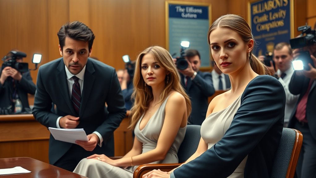 celebrity legal dispute escalation