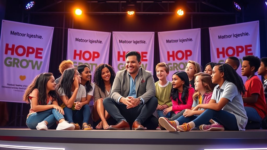 celebrity mentorship empowering youth