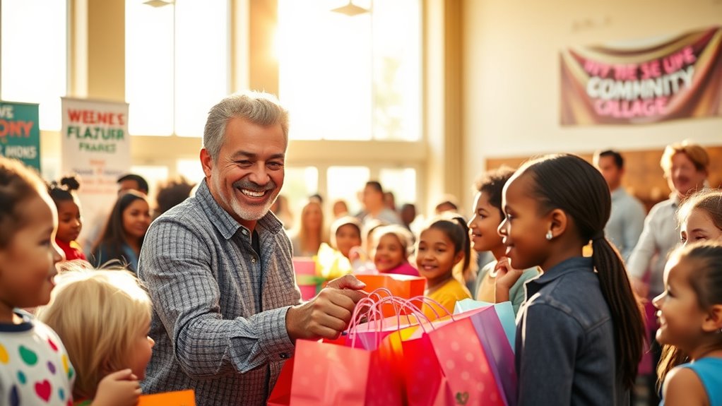 celebrity philanthropy sparks community change