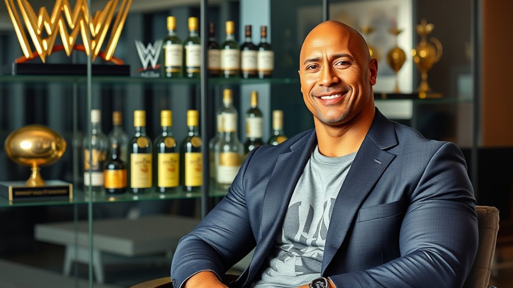 dwayne johnson s business empire