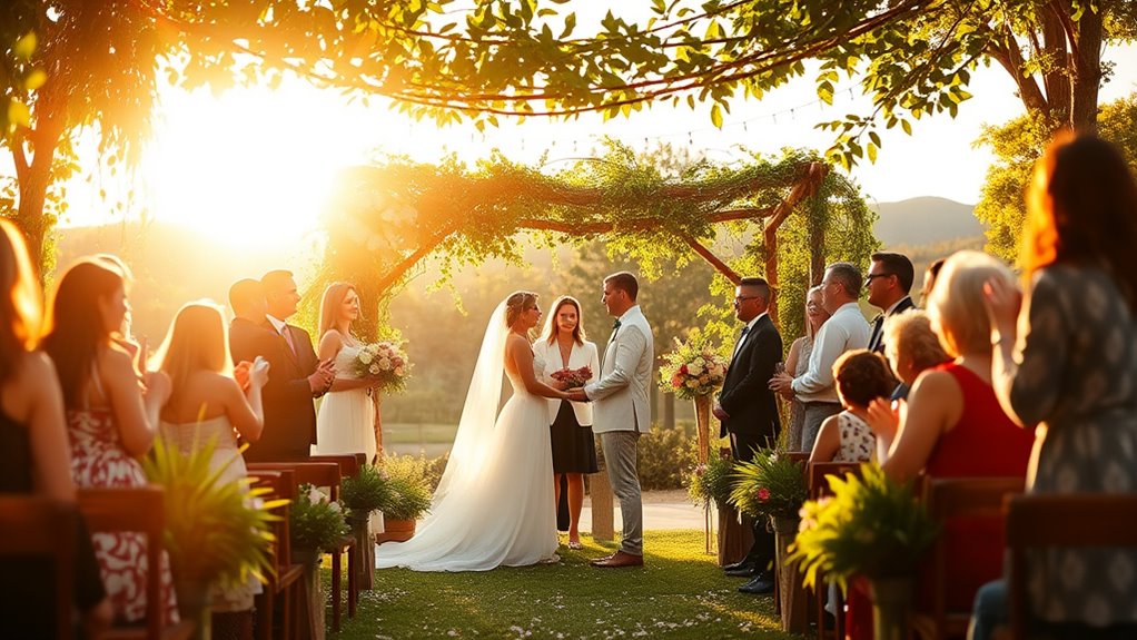 eco friendly celebrity wedding trends