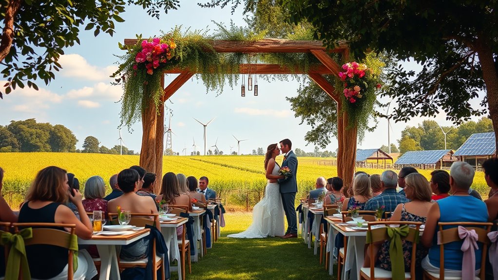 eco friendly luxury event practices