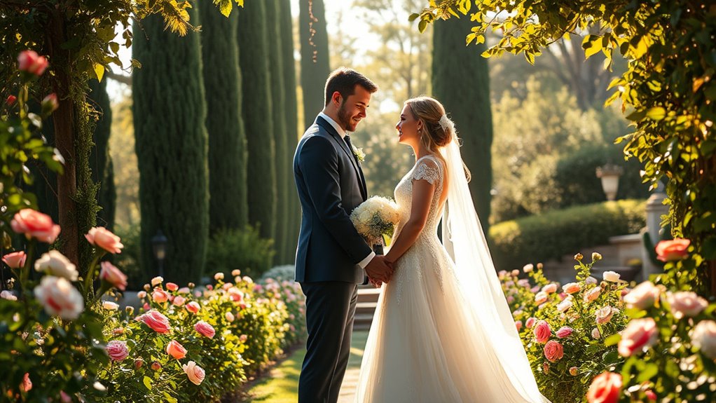enchanting santa barbara garden venue