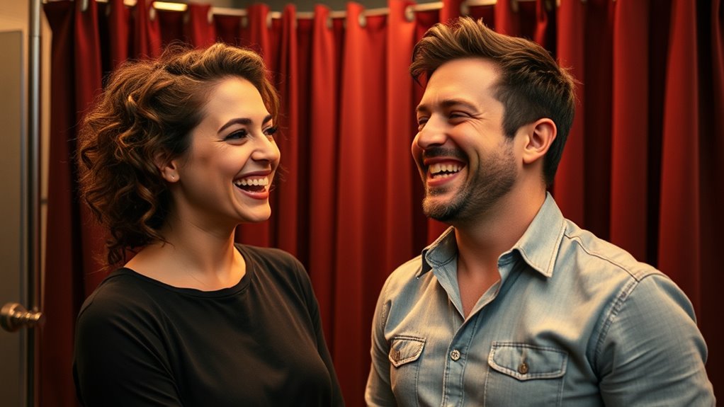 friendship blossomed during rehearsals