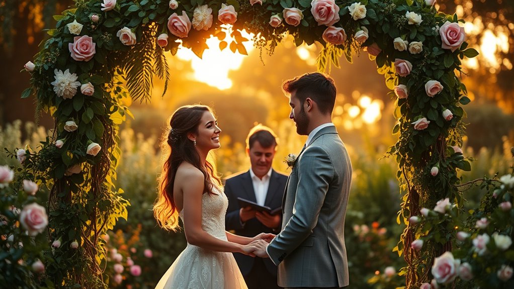 hailee and josh s garden wedding