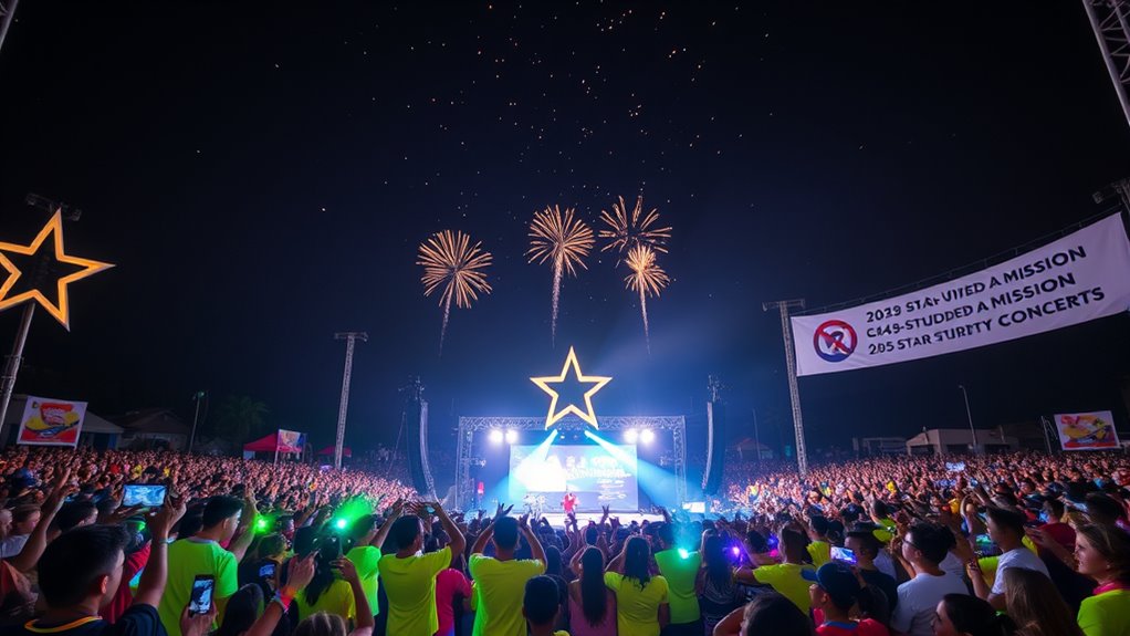 local artists support causes