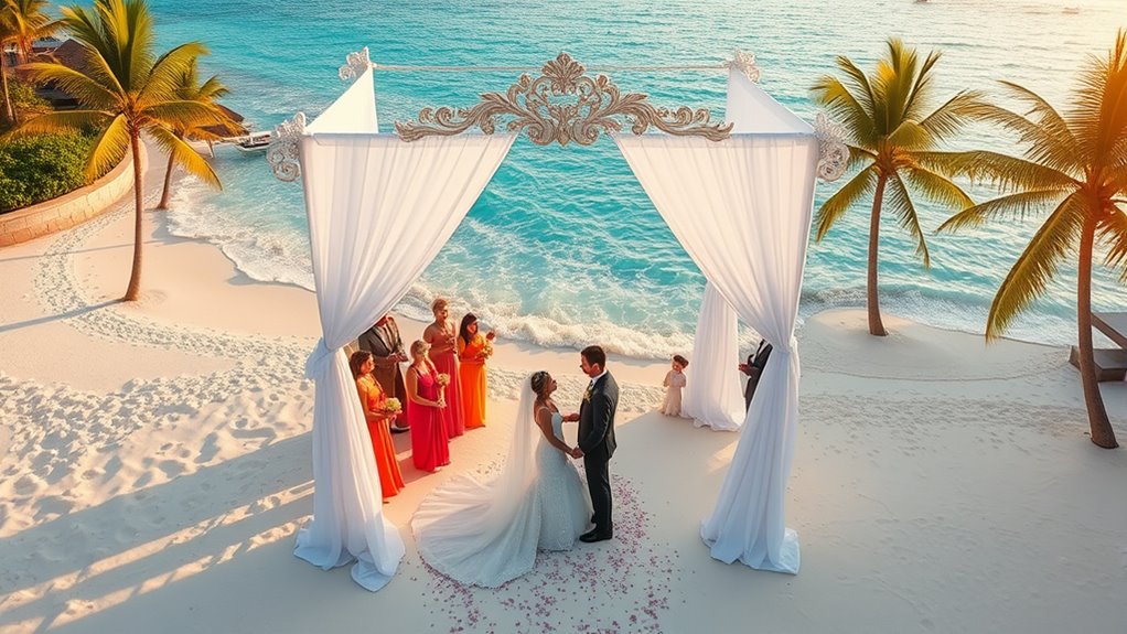 luxury celebrity wedding destinations