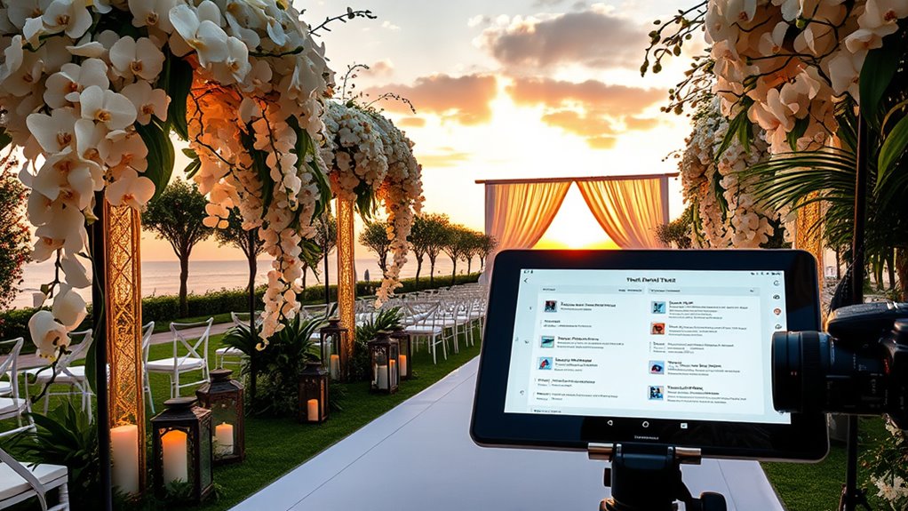 luxury wedding planning technology