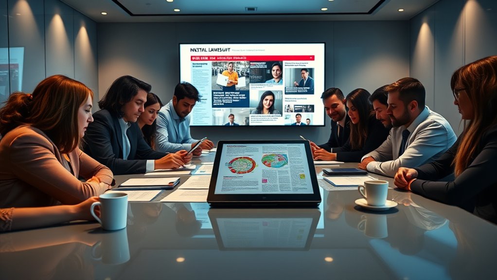 managing media during litigation