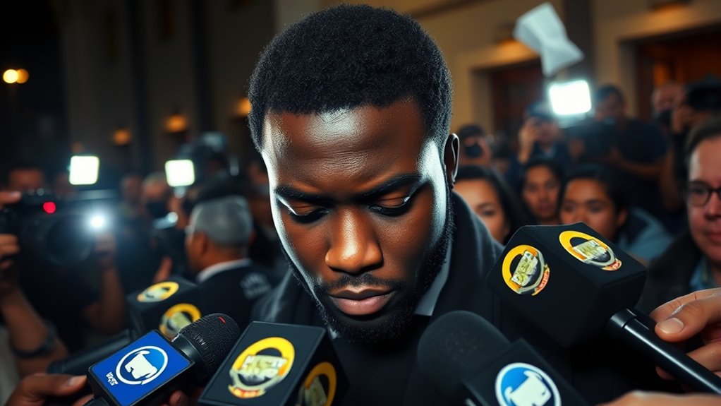 media debates over legal troubles