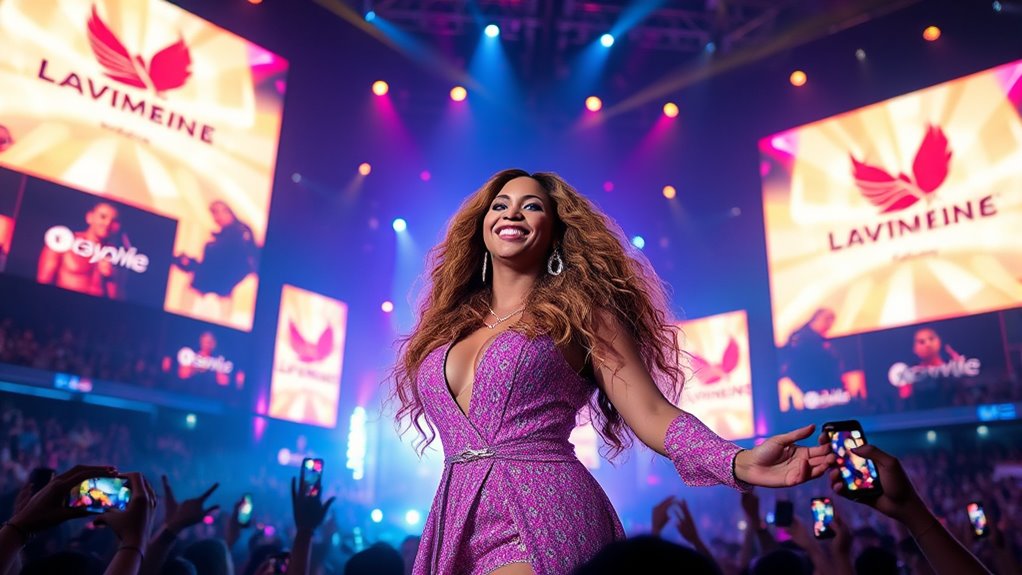 music revenue and brand endorsements