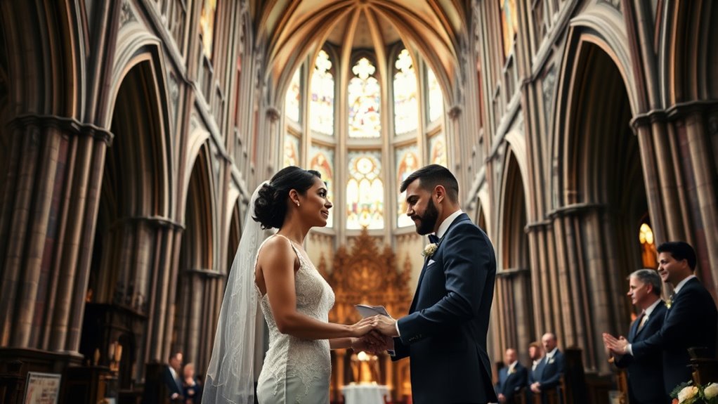 private elegant wedding balance