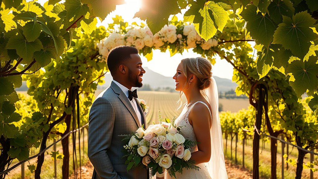 private napa valley wedding