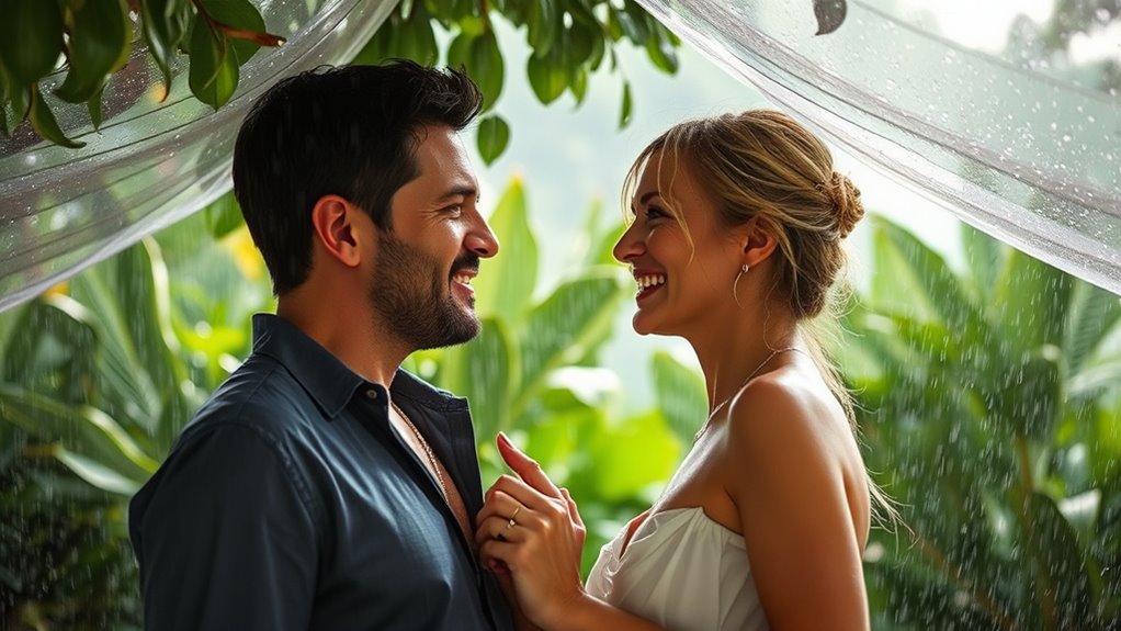 rainy day venue change