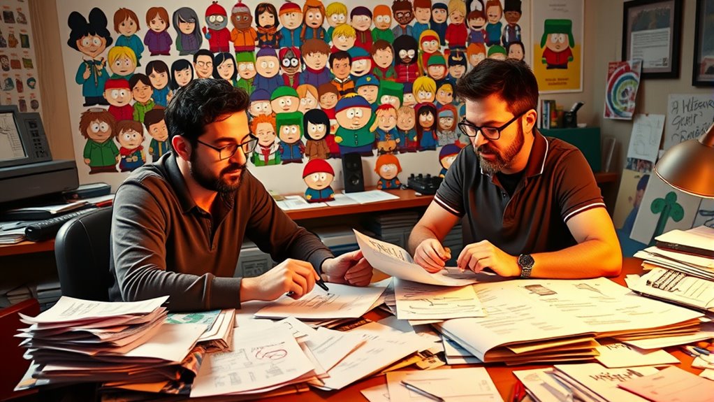 rapid topical satirical production