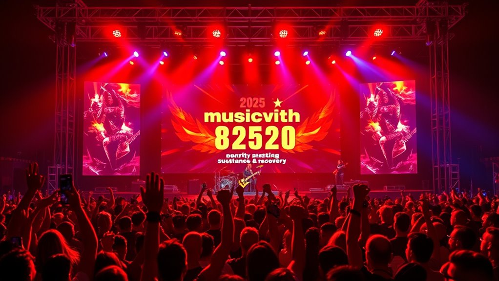 rock benefit for addiction recovery