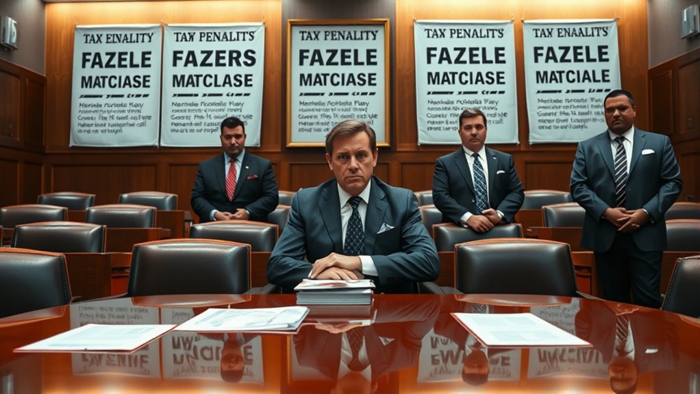 severe penalties for tax evasion