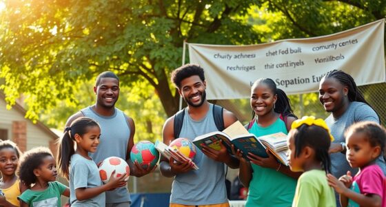 sports stars engaged in charity