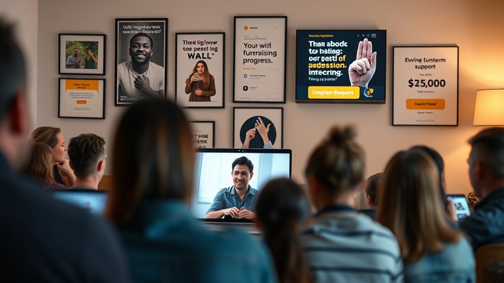 sustained engagement through content