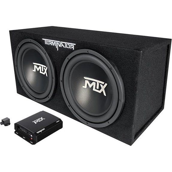 MTX 12 1200W Car Subwoofer with Box & Amp